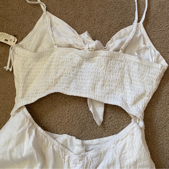 Garage white romper - Picture 4 of 5